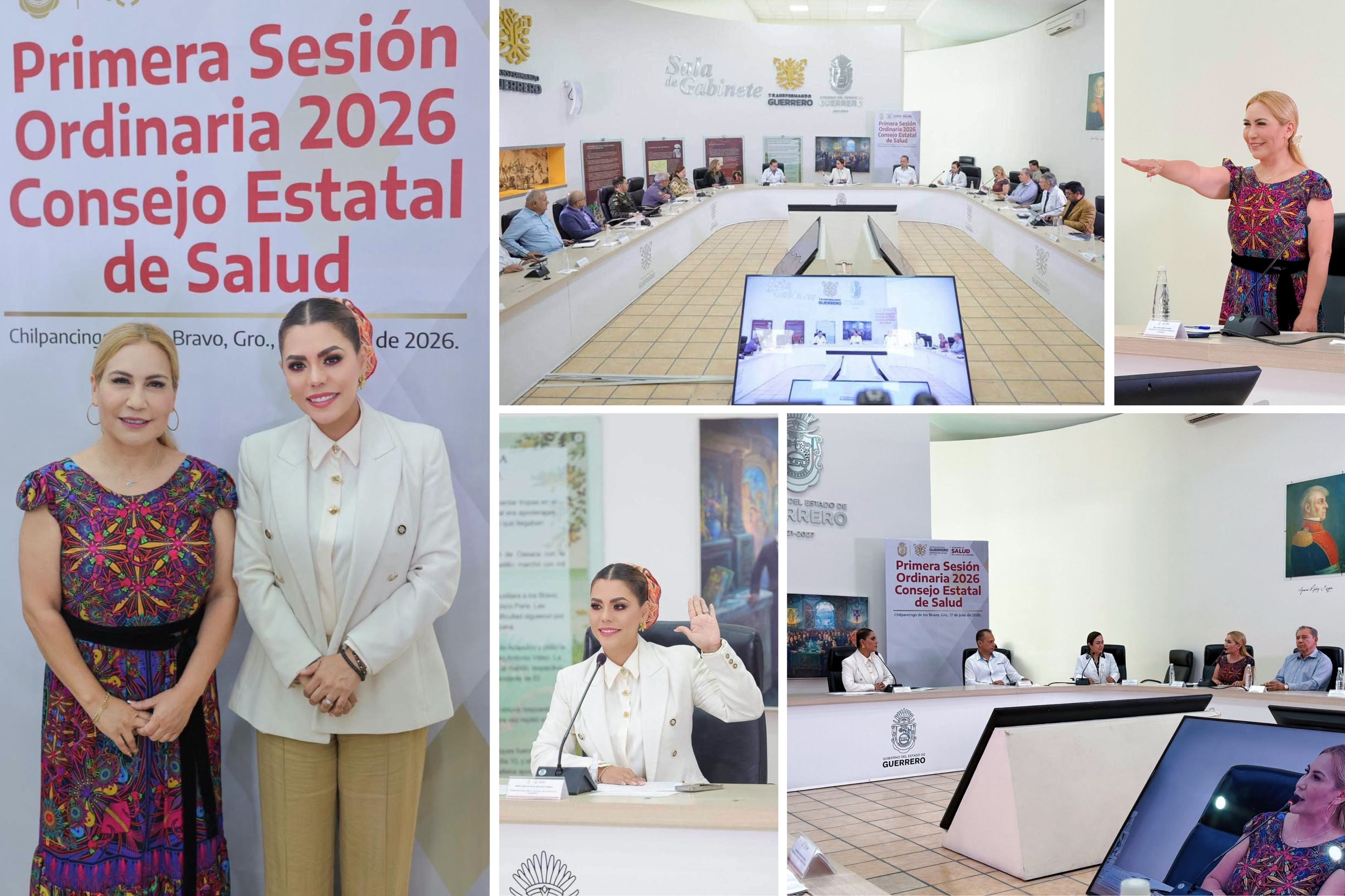 LA RECTORA DE LA UAGRO SE INTEGRA AL CONSEJO ESTATAL DE SALUD